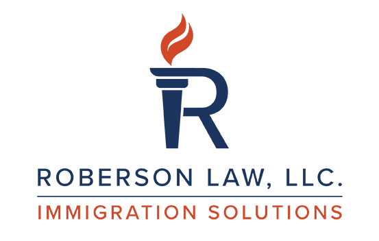 Image of the Roberson Law logo